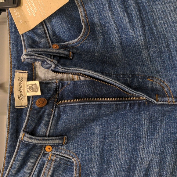 NWT Size 25 Tall Madewell Curvy High-Rise Skinny Jeans - Picture 10 of 12